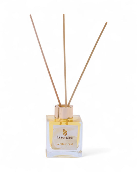 White Floral Reed Diffuser