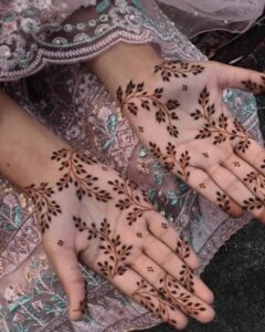 simple mehendi design ideas