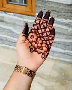 Half Hand Mehendi