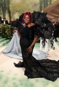 Alex Newell in Christian Siriano at Met Gala 2024