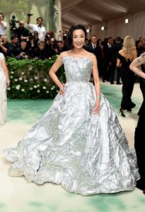 Michelle Yeoh in Balenciaga at the Met Gala 2024