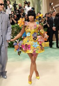 Nicki Minaj in Marni at the Met Gala 2024