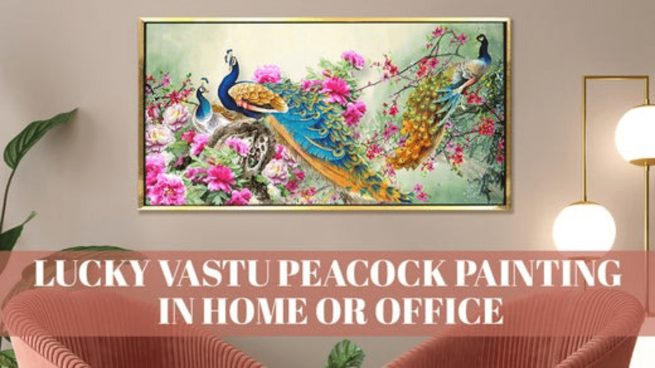 7 Special Effect Of Peacock Painting For Your Home Or Office.