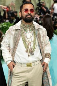 Sabyasachi Mukherjee at met gala 2024