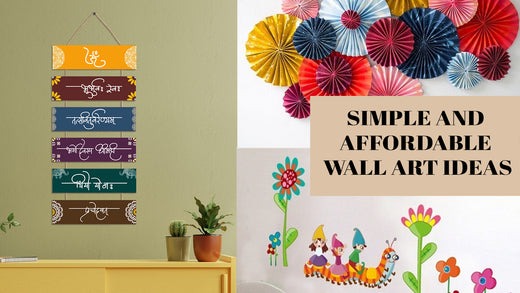 Easy Wall Decoration Ideas With Paper